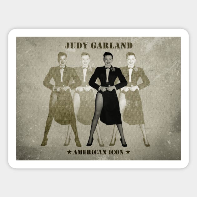 Judy Garland - American Icon Magnet by PLAYDIGITAL2020